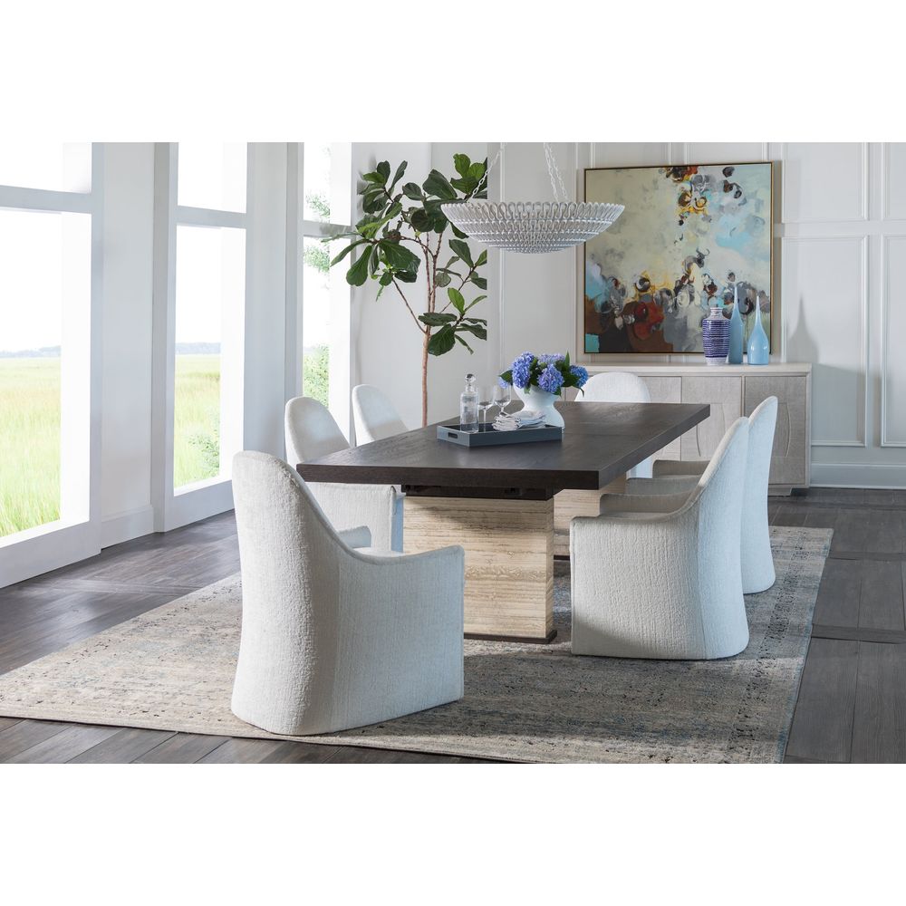 Venerato Rectangular Dining Table - Mocha