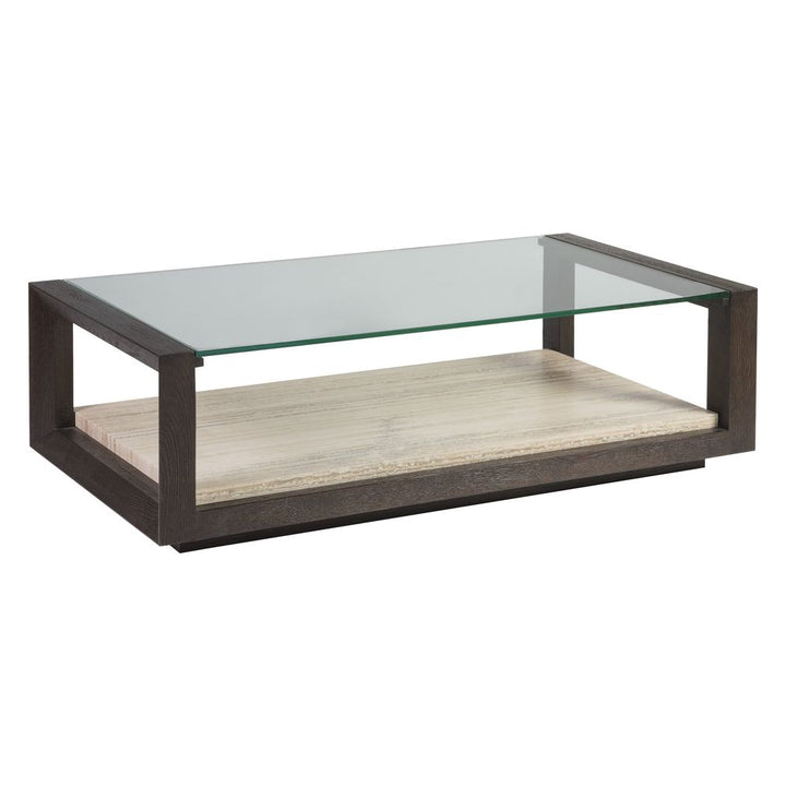 Coffee Tables Venerato Rectangular Cocktail Table - Mocha