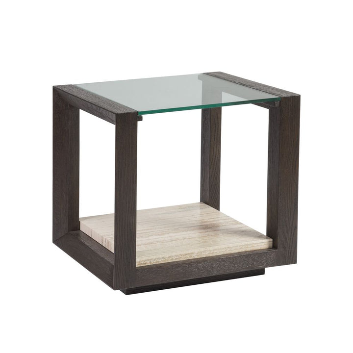 Side Tables Venerato Rectangular End Table - Mocha