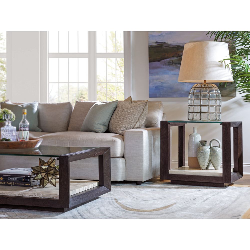 Venerato Rectangular Cocktail Table - Mocha