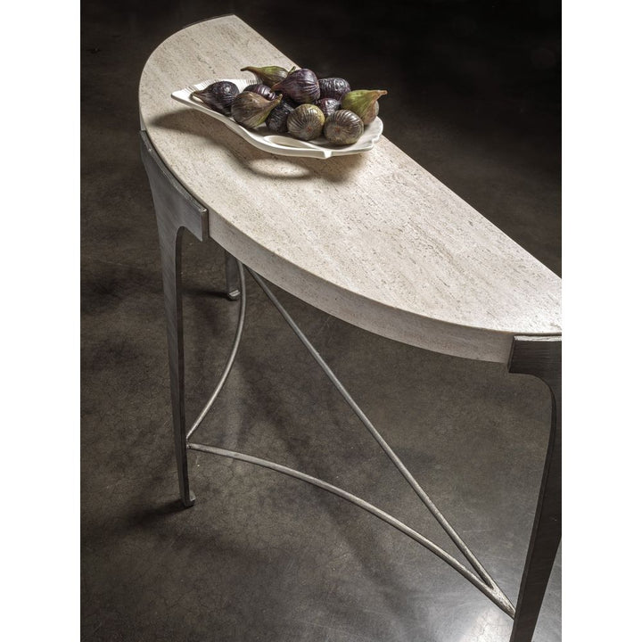Console Tables Cachet Console - Silver Leaf