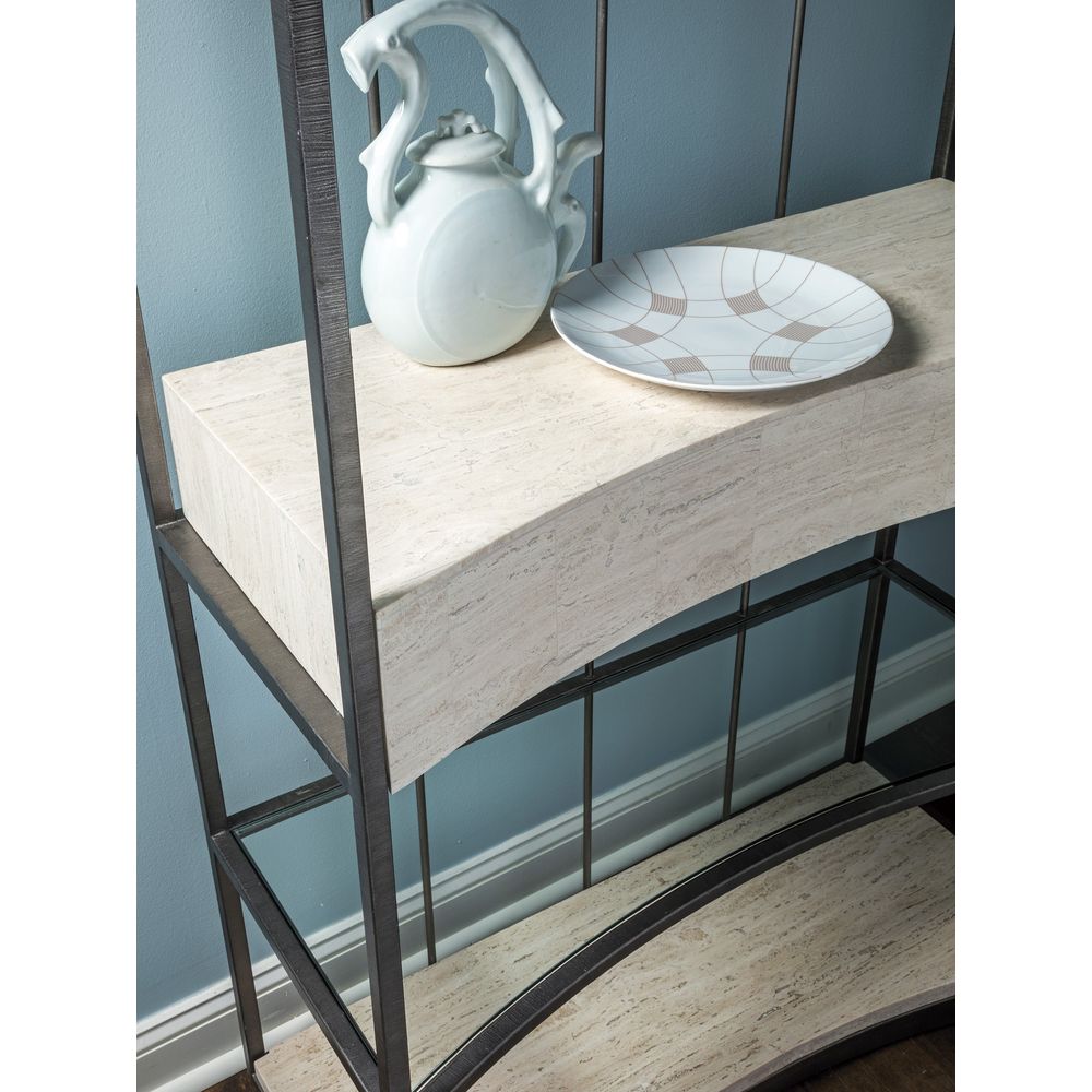 Bookcases & Etageres Cachet Etagere - Silver Leaf
