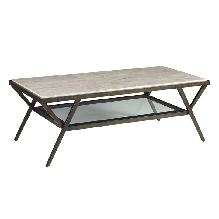 Coffee Tables Adamo Cafe Cocktail Table - Medium Brown
