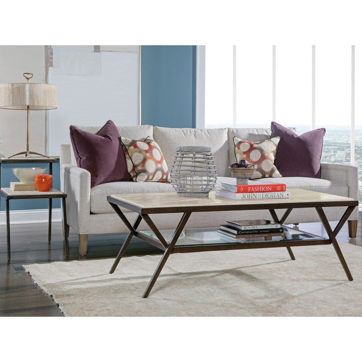 Coffee Tables Adamo Cafe Cocktail Table - Medium Brown