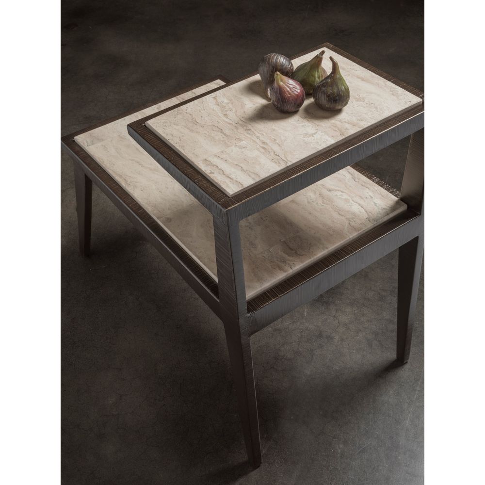 Side Tables Adamo Cafe Side Table - Medium Brown
