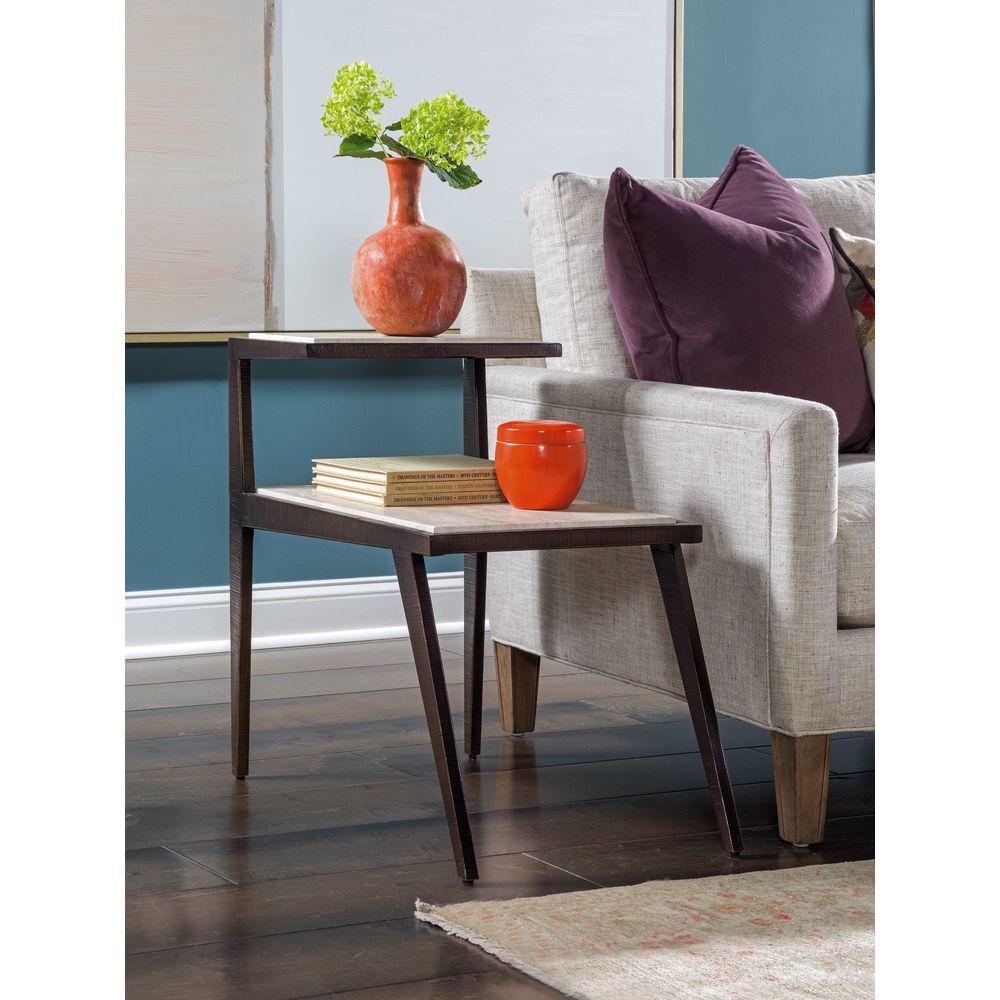 Side Tables Adamo Cafe Side Table - Medium Brown