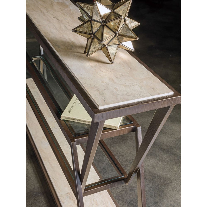 Console Tables Adamo Cafe Console - Medium Brown