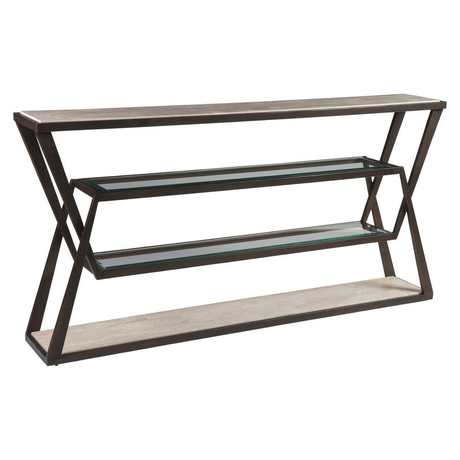 Console Tables Adamo Cafe Console - Medium Brown