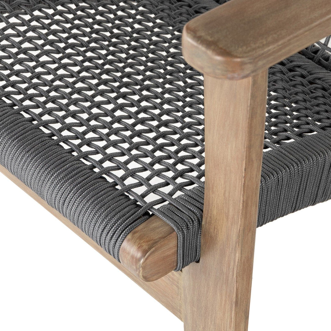 Nolan Outdoor Chair - Slate Grey Rope