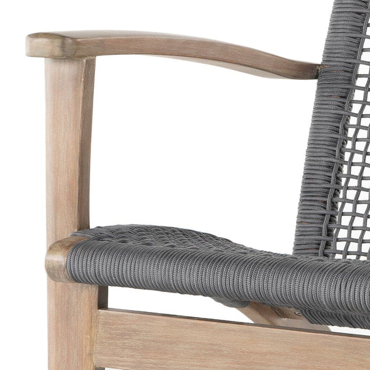 Nolan Outdoor Chair - Slate Grey Rope