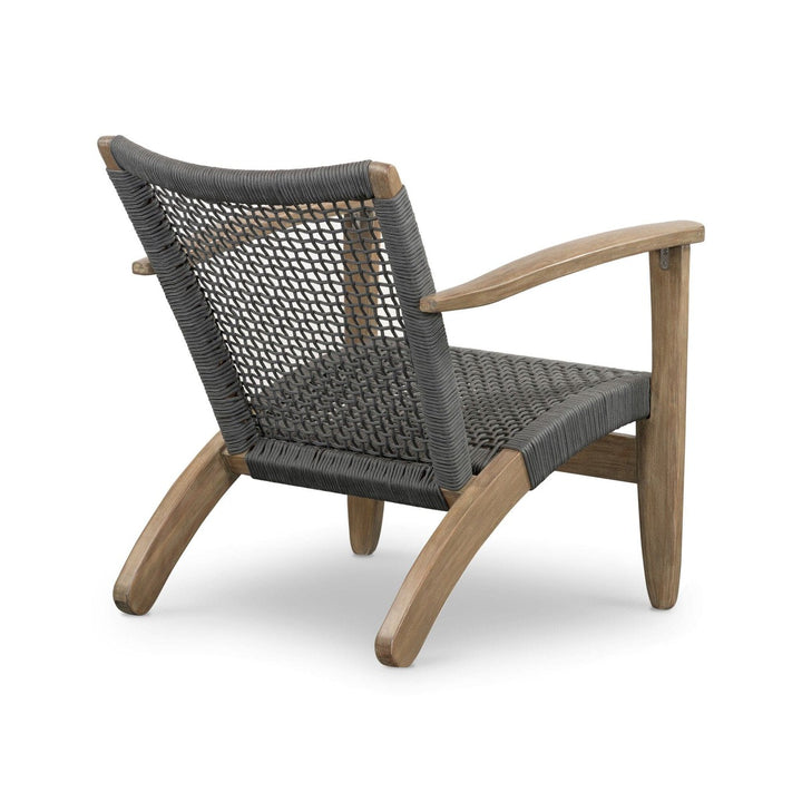 Nolan Outdoor Chair - Slate Grey Rope