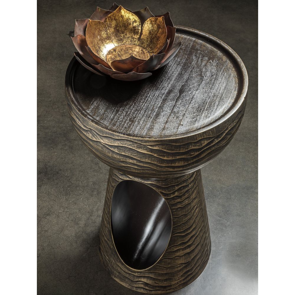 Mika Lamp Table - Bronze