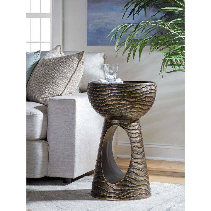 Side Tables Mika Lamp Table - Bronze