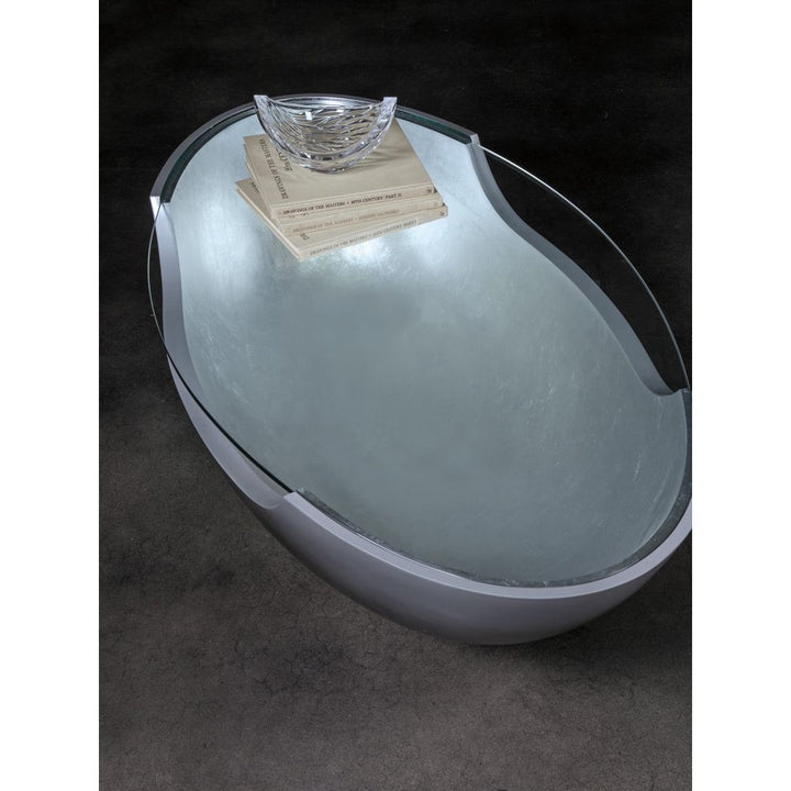 Coffee Tables Circa Cocktail Table - Silver Leaf