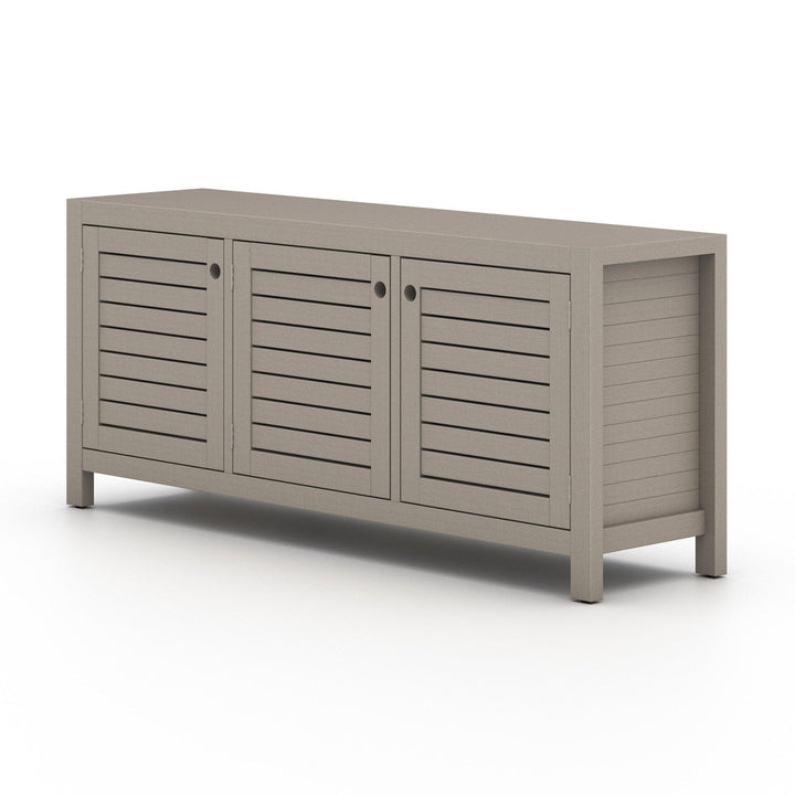 Kira Outdoor Sideboard - Weathered Grey-FSC