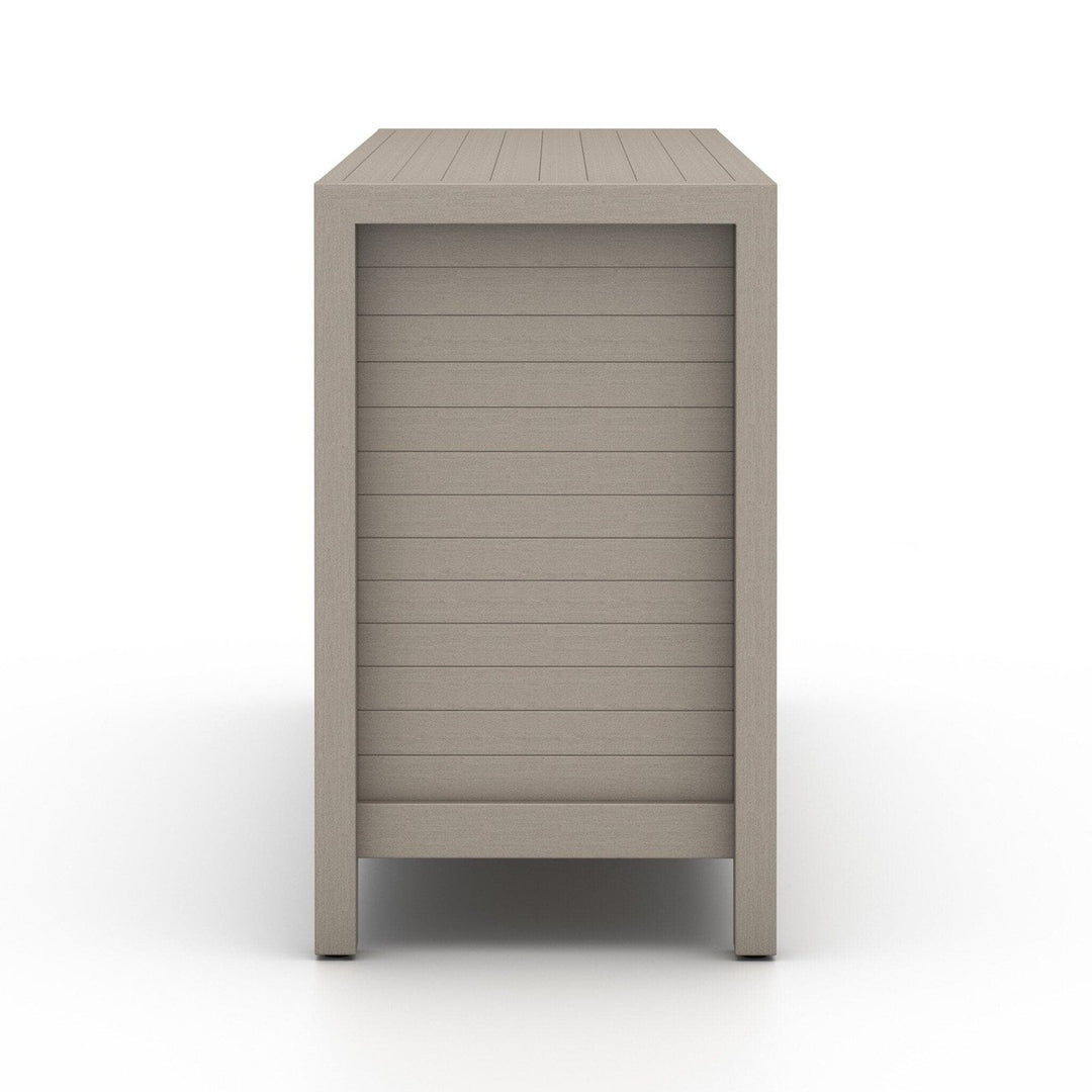 Kira Outdoor Sideboard - Weathered Grey-FSC