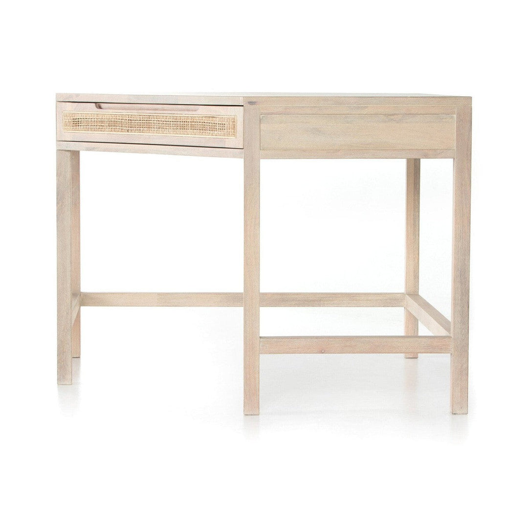 Clara Modular Corner Desk - Natural Cane