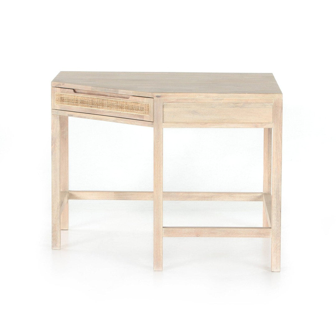 Clara Modular Corner Desk - Natural Cane