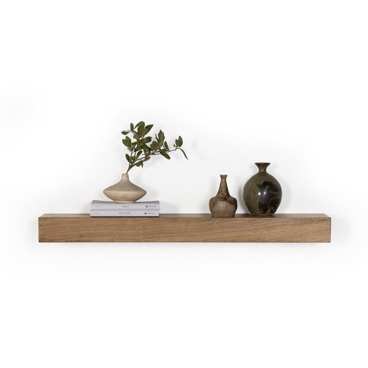 Ryan Floating Shelf - Small - Gold Guanacaste