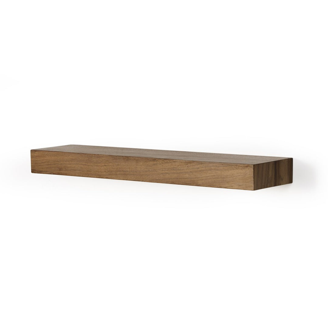 Ryan Floating Shelf - Small - Gold Guanacaste