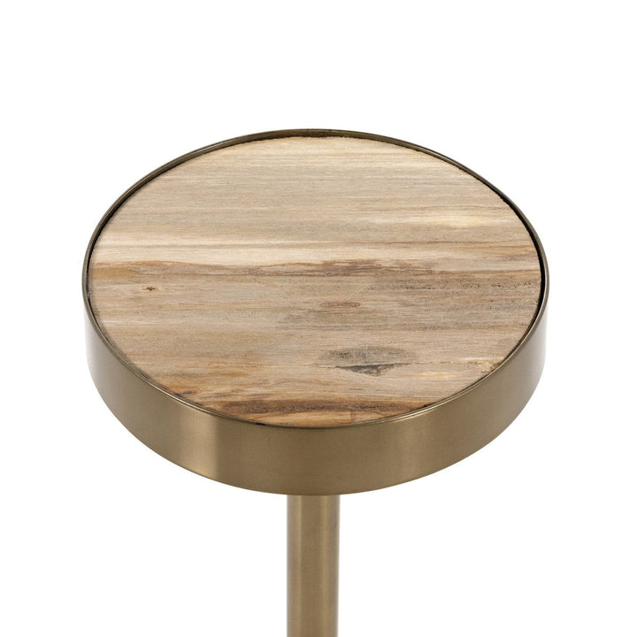 Gavin End Table - Light Petrified Wood