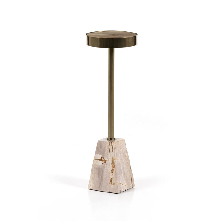 Gavin End Table - Light Petrified Wood