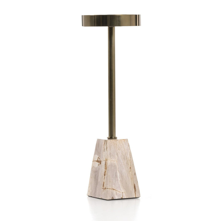 Gavin End Table - Light Petrified Wood