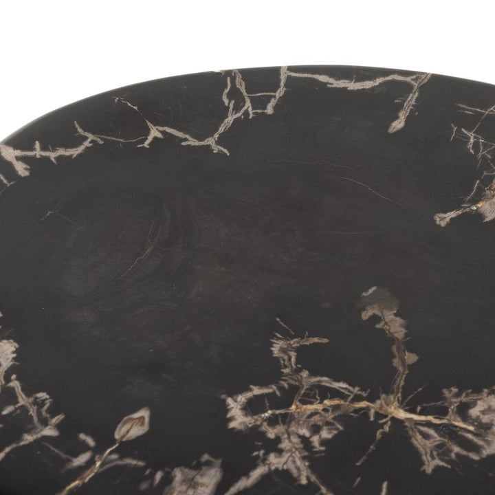 Kai End Table - Dark Petrified Wood