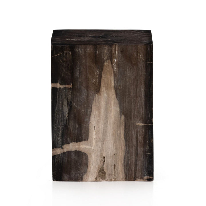 Beck End Table - Dark Petrified Wood