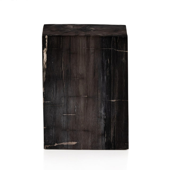 Beck End Table - Dark Petrified Wood