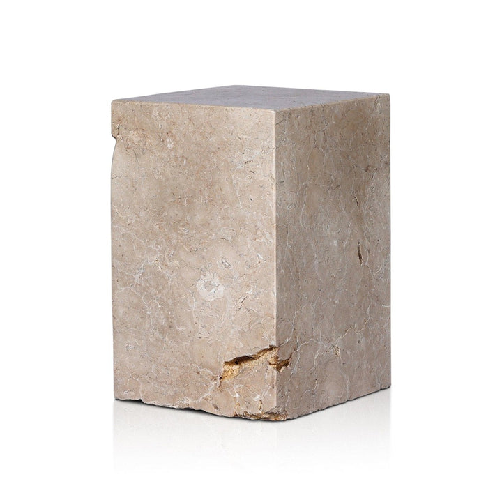 Felton End Table - Romano Fosse Travertine