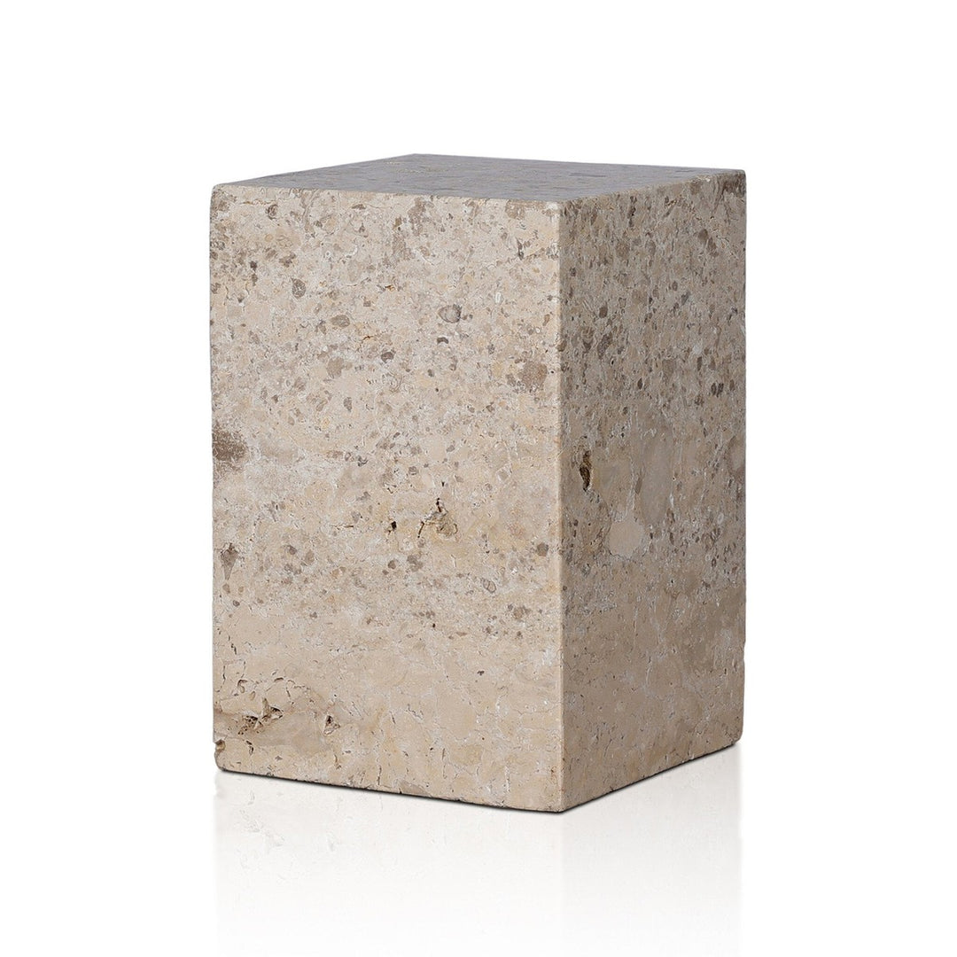 Felton End Table - Romano Fosse Travertine