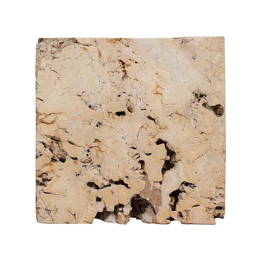 Felton End Table - Romano Fosse Travertine