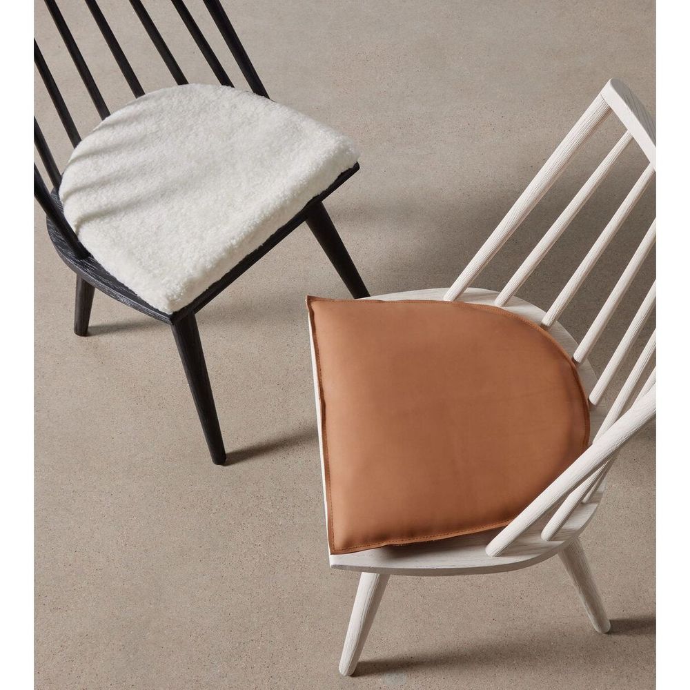 Dining Chairs: Cushions Clark & Harper Seat Cushions - Whiskey Saddle