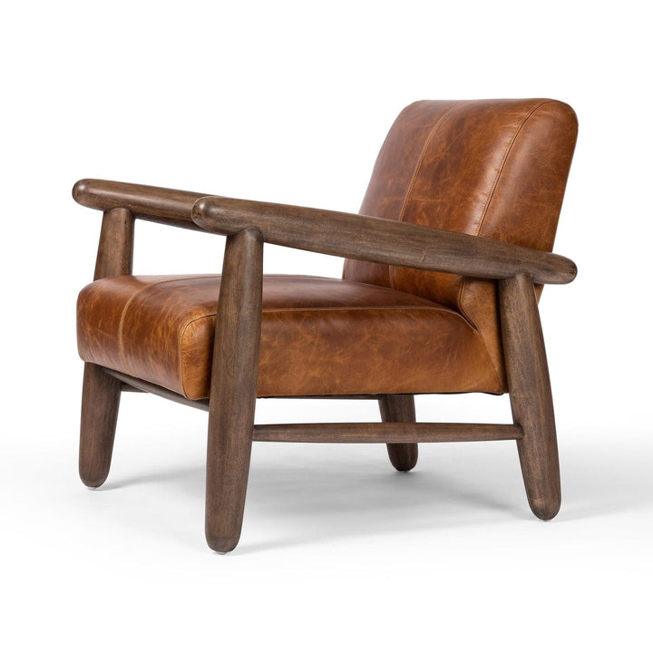 Oaklynn Chair-Four Hands-FH-227736-004-Lounge ChairsBuff Hair On Hide-8-France and Son