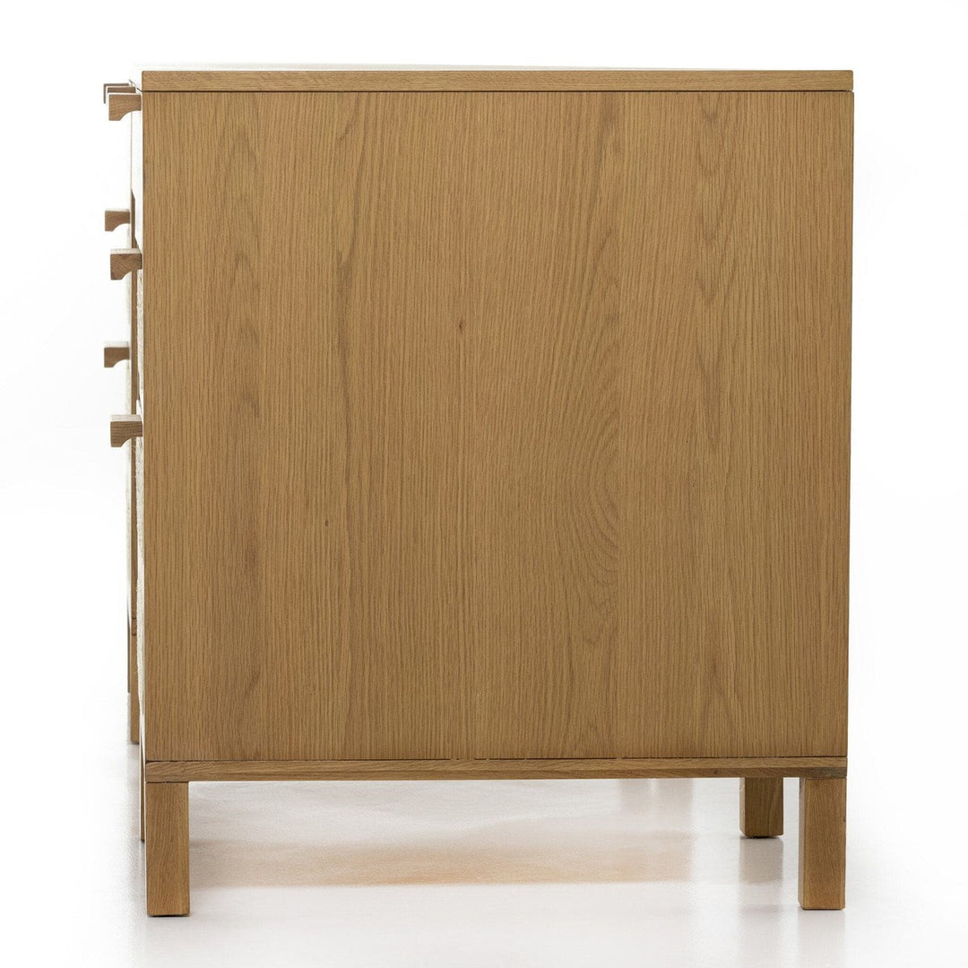 Alexis Executive Desk - Light Natural Cane