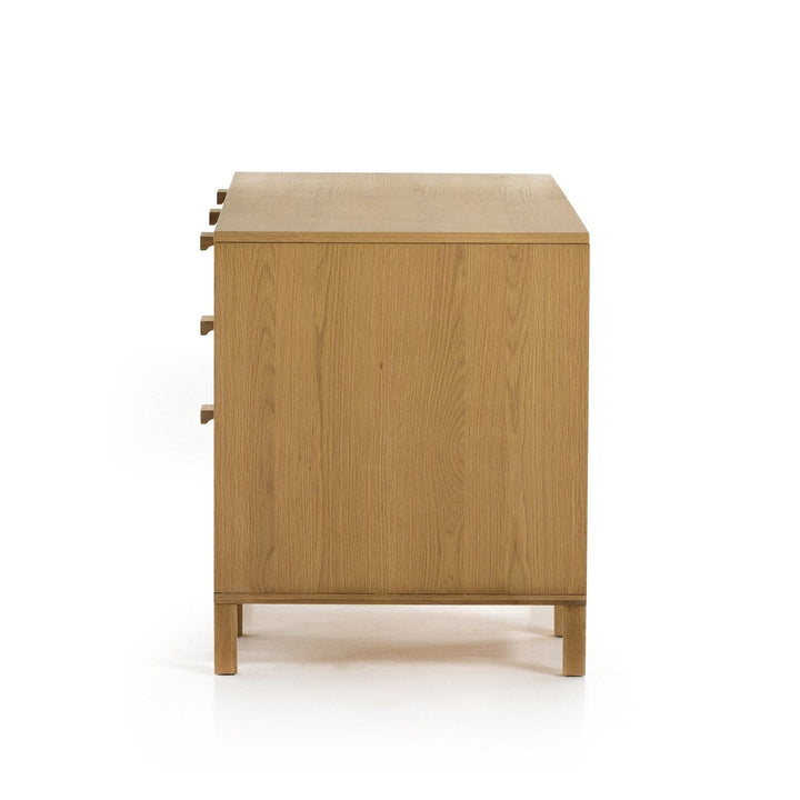 Alexis Executive Desk - Light Natural Cane