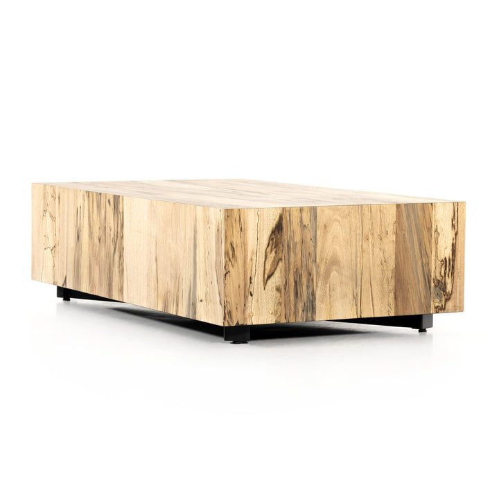 Easton Rectangle Coffee Table - Spalted Primavera