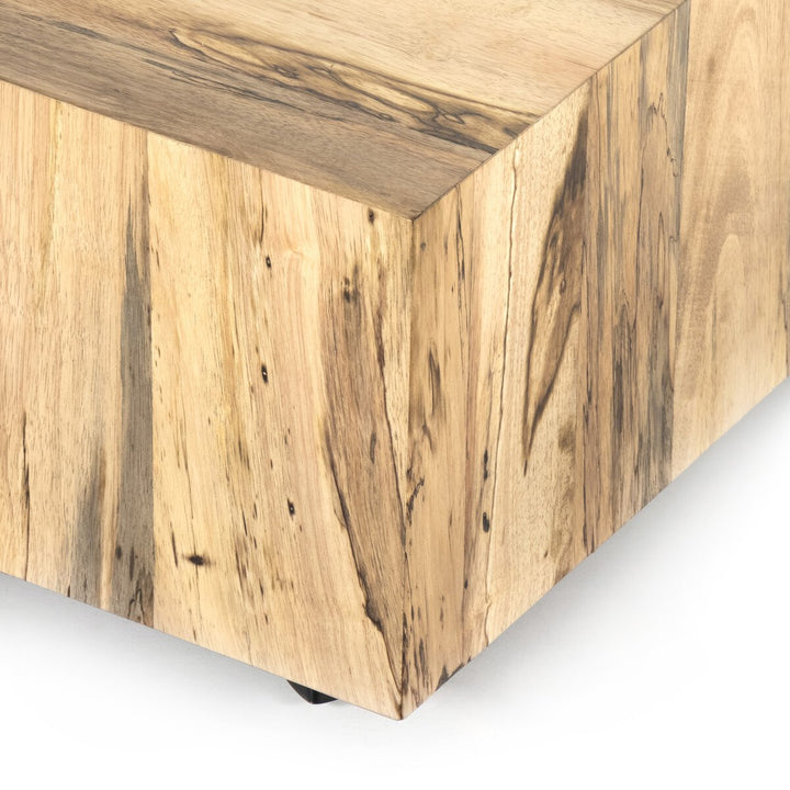 Easton Rectangle Coffee Table - Spalted Primavera