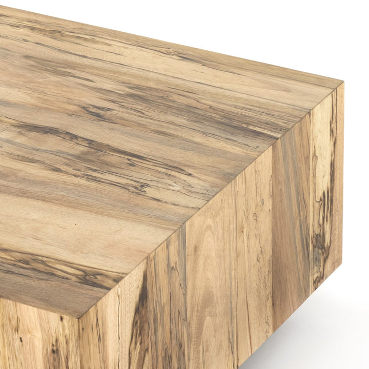 Easton Rectangle Coffee Table - Spalted Primavera