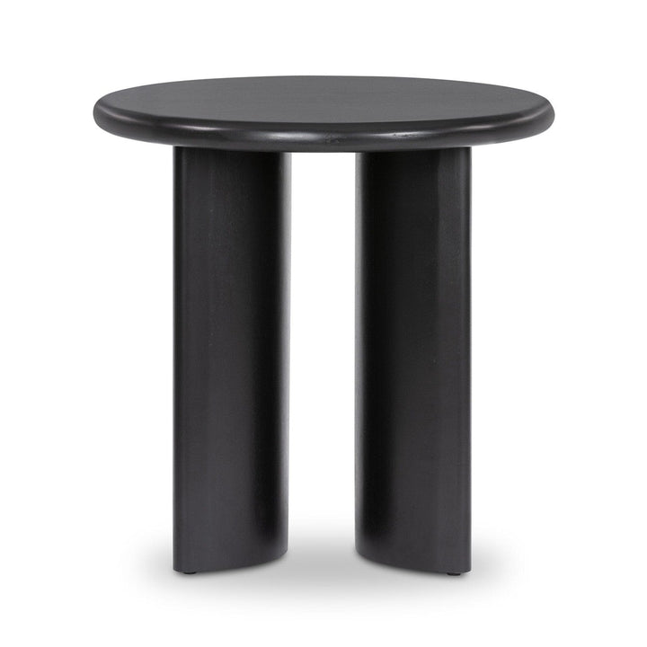 Payton End Table - Aged Black Acacia