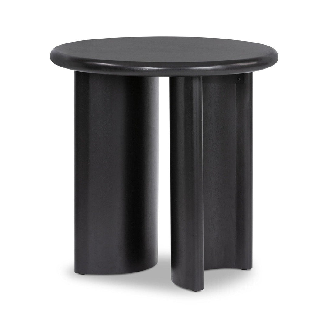 Payton End Table - Aged Black Acacia