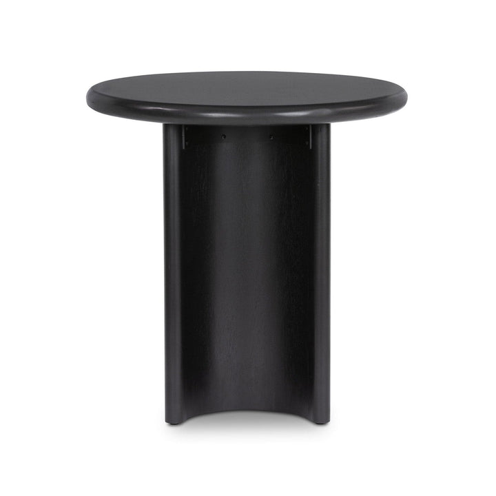 Payton End Table - Aged Black Acacia