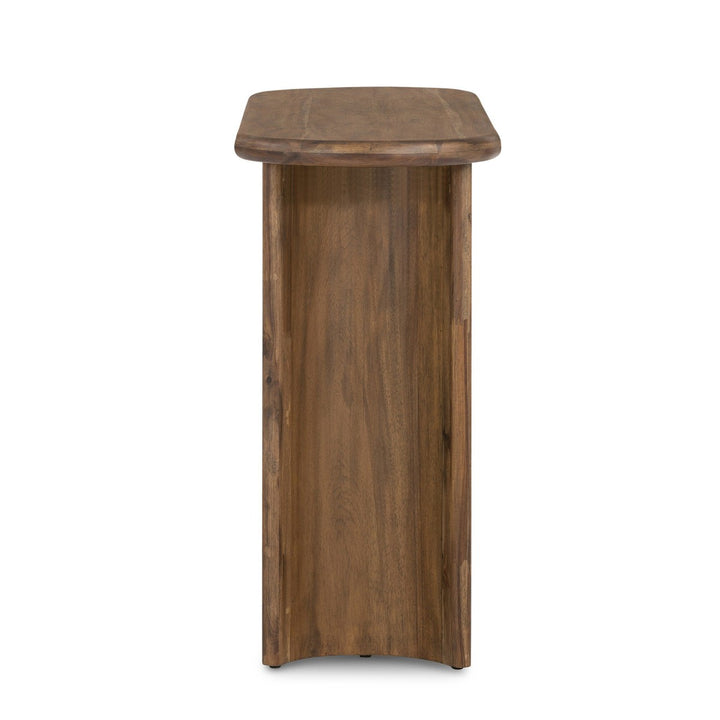 Payton Console Table - Seasoned Brown Acacia Solid