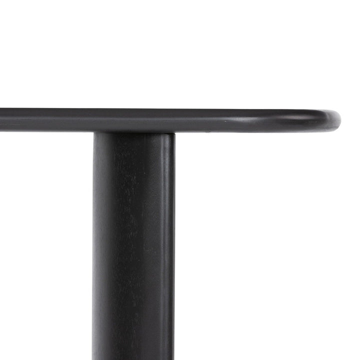 Payton Console Table - Aged Black Acacia Solid