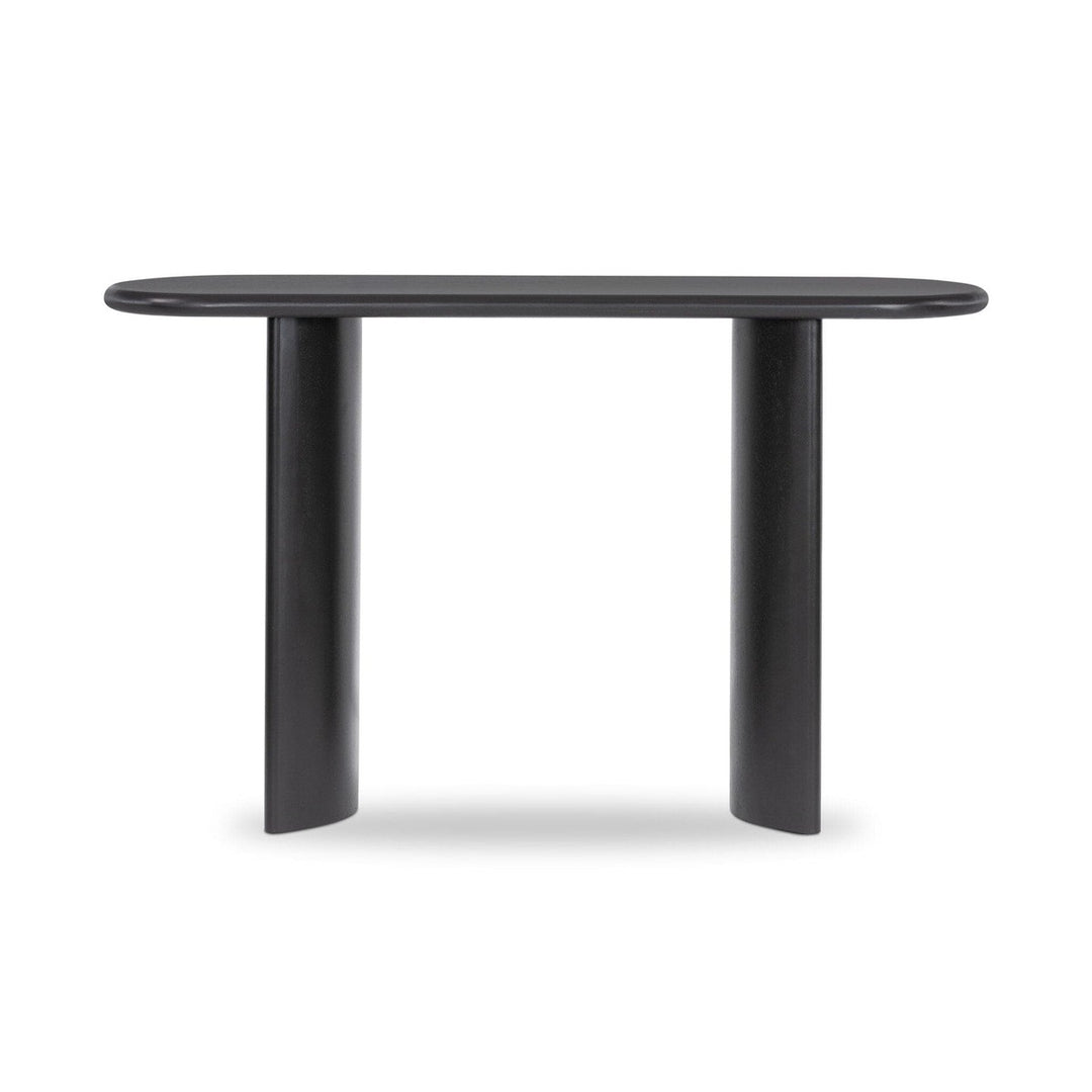 Payton Console Table - Aged Black Acacia Solid