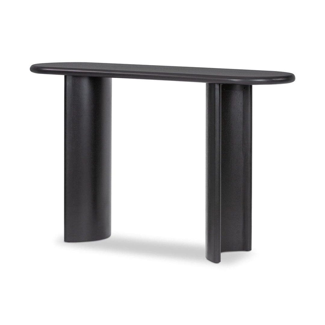 Payton Console Table - Aged Black Acacia Solid