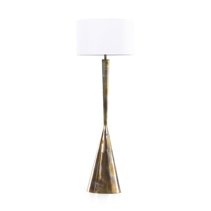 Clarence Floor Lamp - Burnt Brass