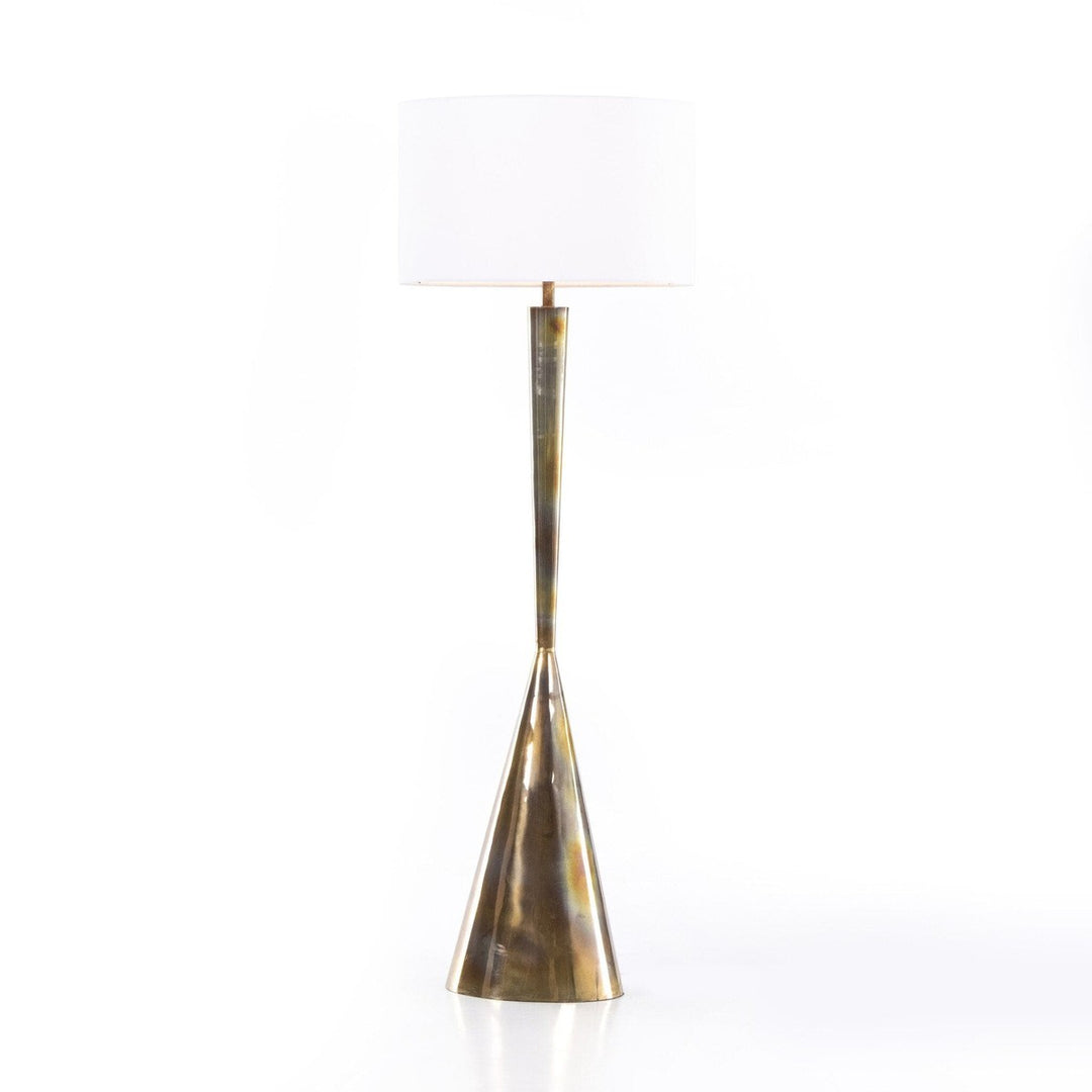 Clarence Floor Lamp - Burnt Brass