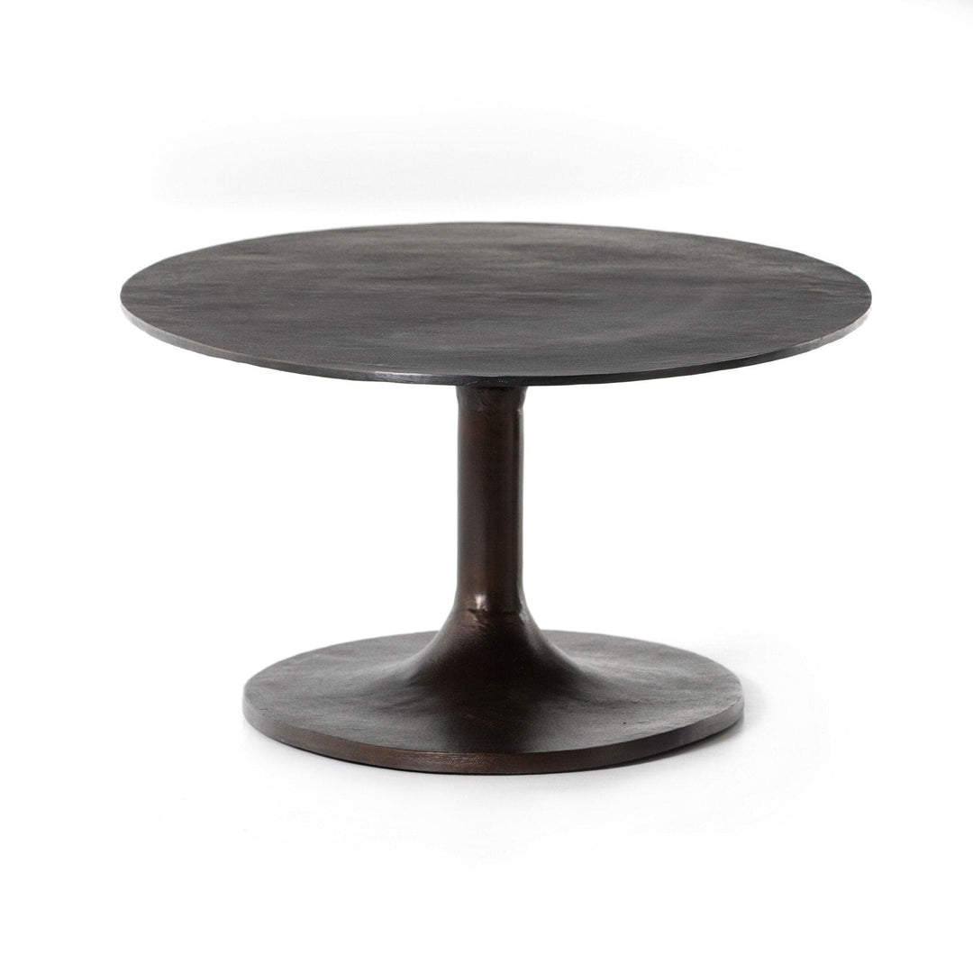 Simone Oval Coffee Table - Antique Rust